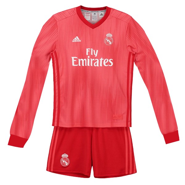 Trikot Real Madrid Ausweich Ml Kinder 2018-19 Rote Fussballtrikots Günstig